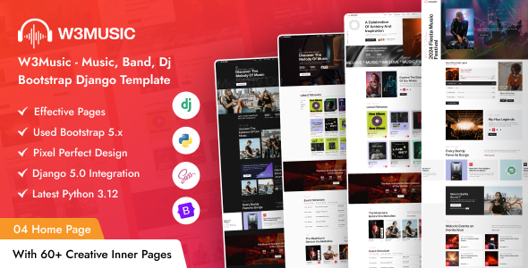 W3Music Preview Image