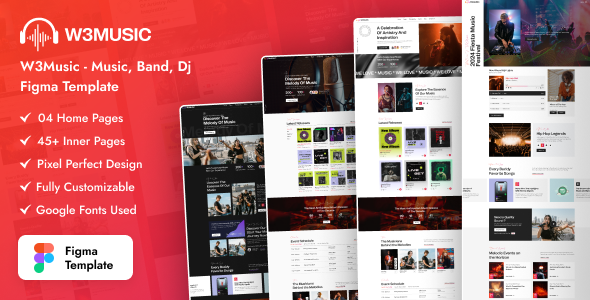 W3Music Preview Image