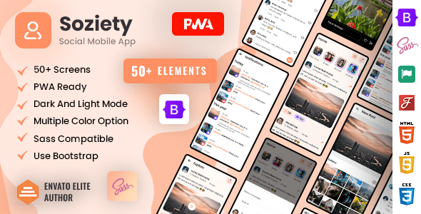 soziety Mobile Preview Image