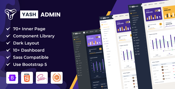 YashAdmin Preview Image
